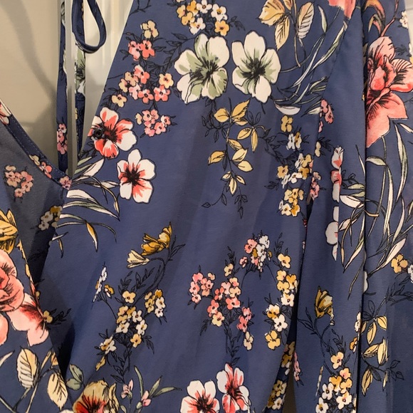 NWOT A. Byer Floral Romper - Picture 2 of 3